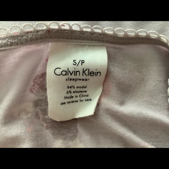 Calvin Klein Sleepwear Lace Trimmed Chemise NWOT - Picture 10 of 10